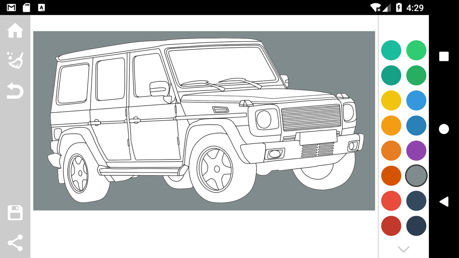 German Cars Coloring Book截图4