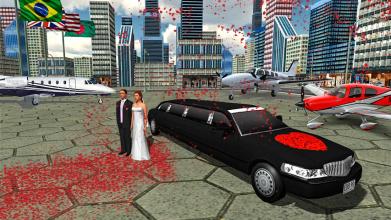Luxury Wedding Bridal City Car Driving截图1