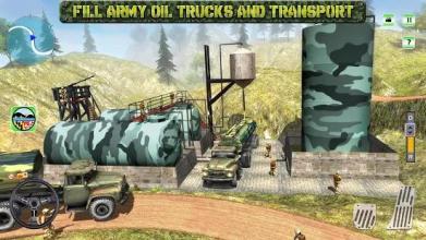 Army Oil Tanker Hill Transport截图2