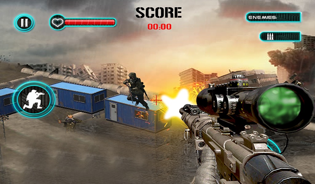 Sniper Assassin Shooting 3D截图2