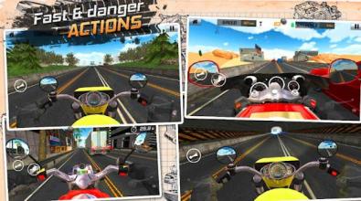 High Traffic the Rider: Highway Racing截图2