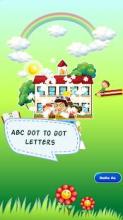 ABC dot to dot Letters - learn to write alphabet截图1