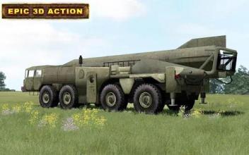 US Army Truck Missile Launcher Attack : Army Games截图2