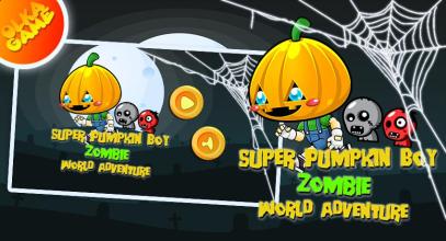 Super Pumpkin Boy Zombie World Adventure截图3