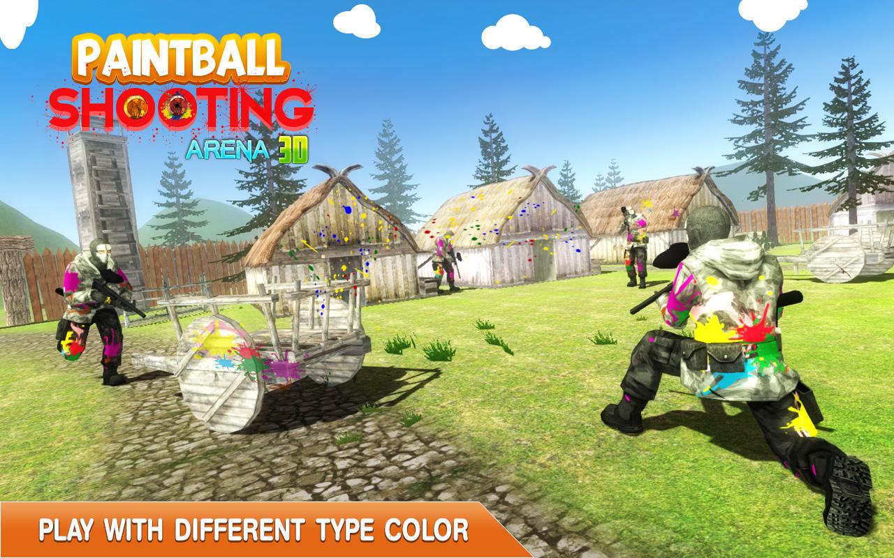 PaintBall Shooting Arena3D截图3