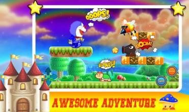 super of doraemon run jungle adventure截图1