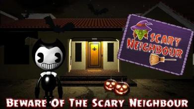 Scary Bendy Neighbor 3D Game截图5