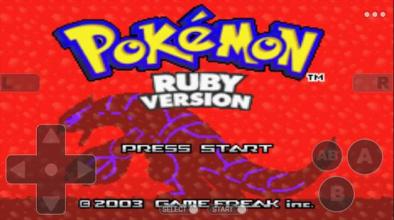 Pokemoon ruby - Free G.B.A Classic Game截图2