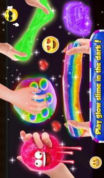 Glowing Glitter Slime Maker: Crazy Toy Game截图