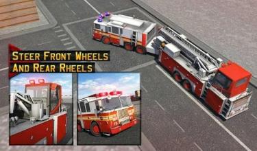 Fire Truck Driving School: 911 Emergency Response截图3