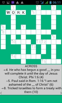 Bible Crossword截图
