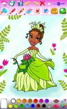 Princess Coloring Game截图4