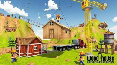 Wood House Construction Simulator 2018截图1