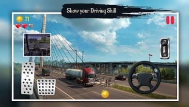 3D Cargo Truck Off Road Driving Hill Simulation截图2