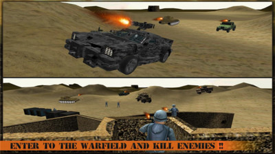 3D模拟驾驶军用车截图5