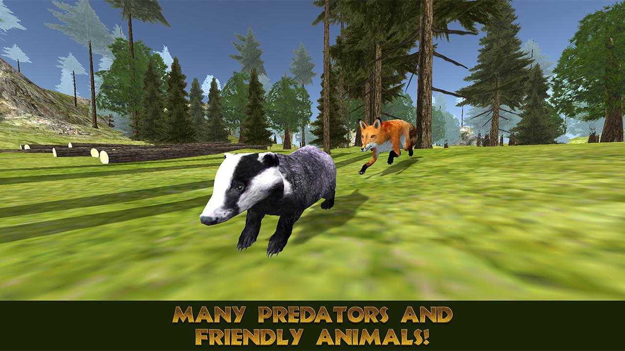 Badger Simulator - Animals Wild Life 3D截图3