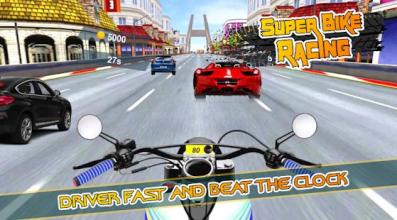 Bike Racing 2018 - Traffic Ridder Street Bike Race截图4