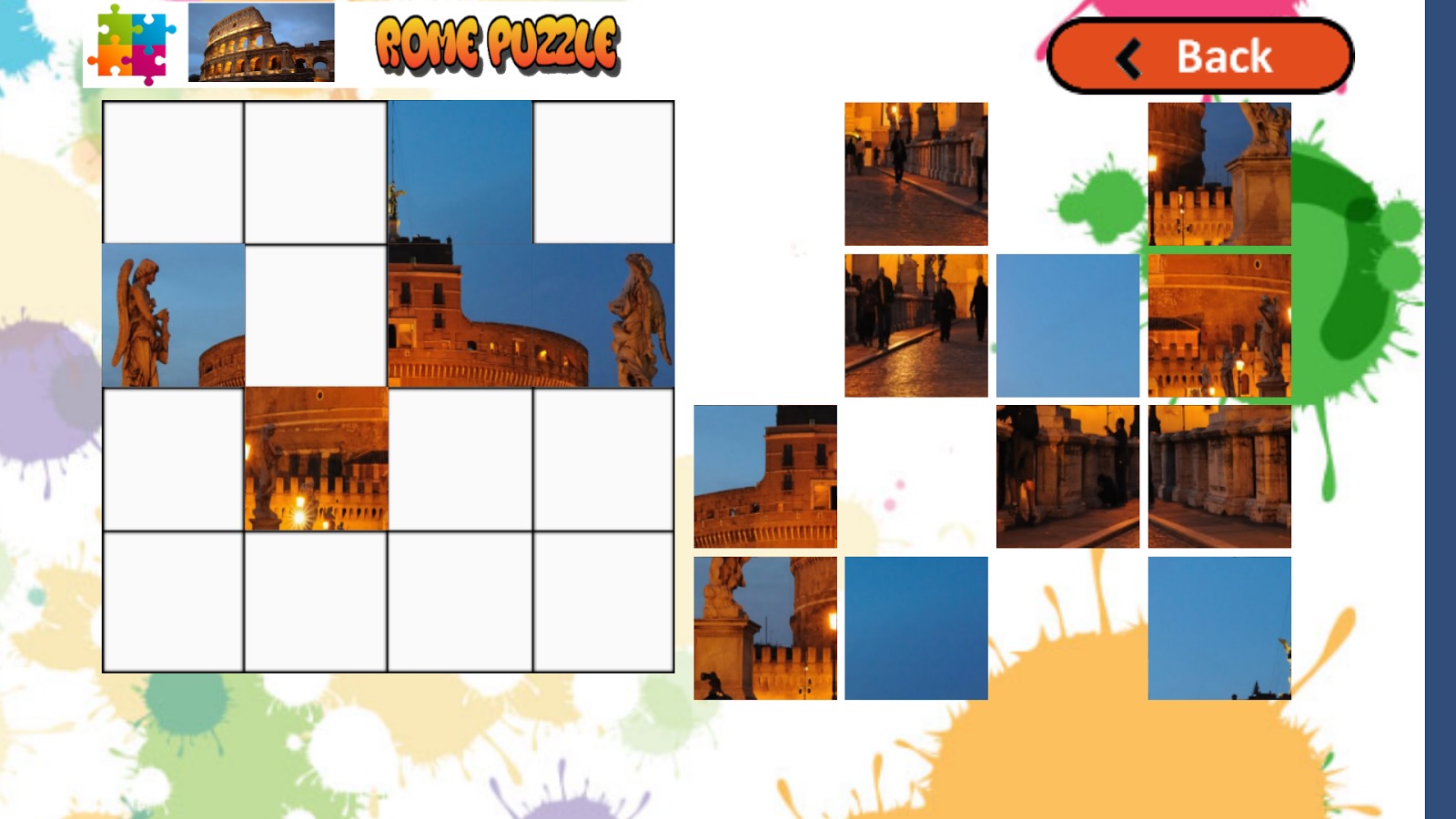 Rome Puzzle Game截图4