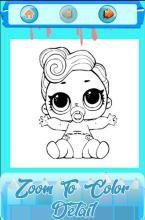 Coloring Book Surprise Dolls, LoL截图1