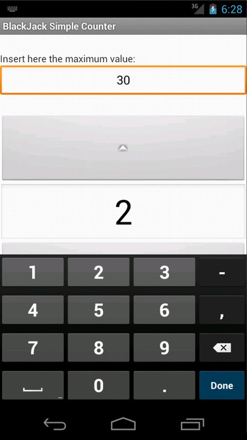 BlackJack Simple Card Counter截图2