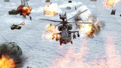 Gunship Helicopter Heavy Action Battle 2018截图3