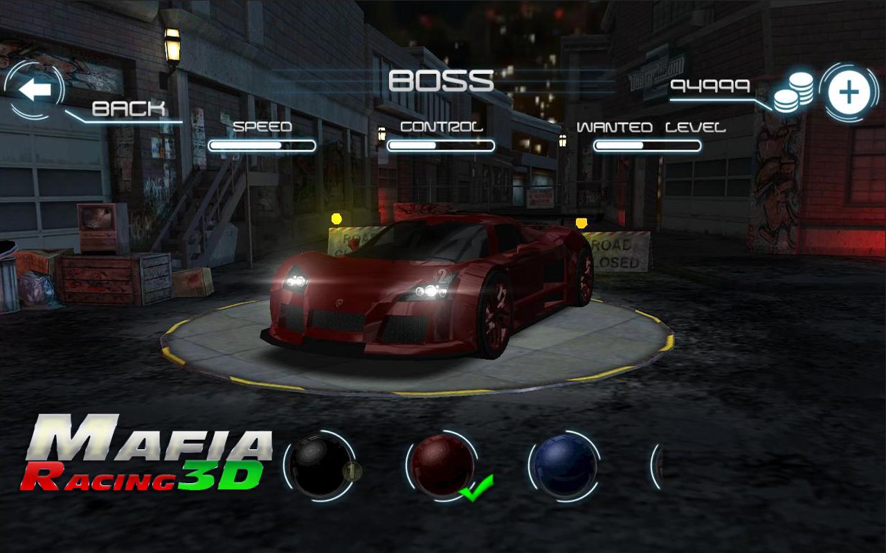 Mafia Racing 3D截图1