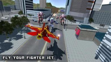 Real Air Robot Fighter jet Transformation Battle截图5