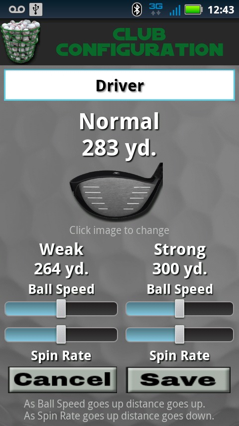 Golf SHOTCalc Lite截图5