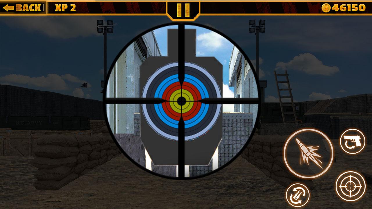 Real Range Shooting : Army Training Free Game截图3