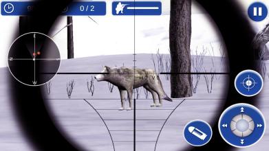 Wild Animal Hunting 3d Sniper Wolf Hunt in Jungle截图5