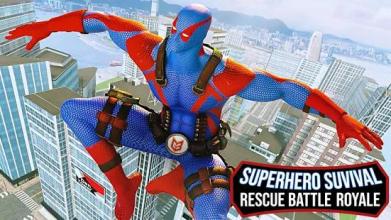 Superhero Survival Rescue : Battle Royale截图1