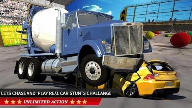 Truck Crash City Racing Stunts Simulator截图3