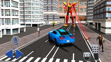 Mech Robot Car War: transform Robot shooting games截图4