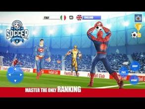 Superhero Pro Soccer World Top Leagues Star 2018截图1