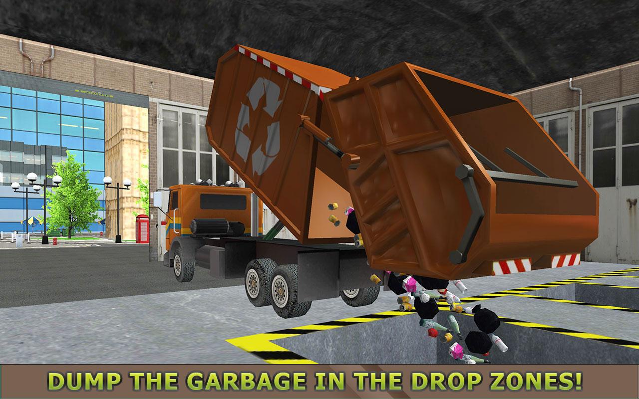 Garbage Truck Simulator PRO 2017截图3