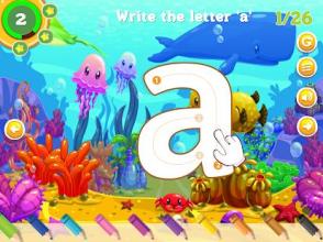 Learn Alphabet and ABC Writing截图2