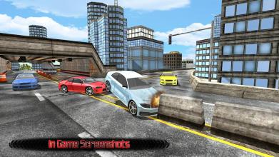 Extreme Car Driving Real City Racing Lite截图1