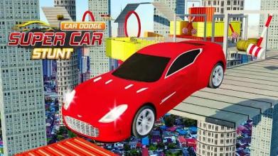 Super Cars Stunt - Car Dodge截图2