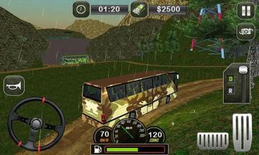 Army Bus Driving 2018 - Military Transporter截图3