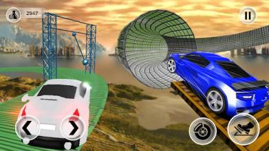 Ultimate City Car Stunts Racing games 2019截图5