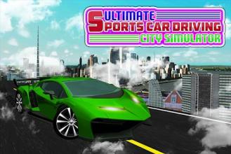 Ultimate Sports Car Driving City Simulator截图1