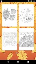 Autumn Coloring Pages Anti-Stress *截图2