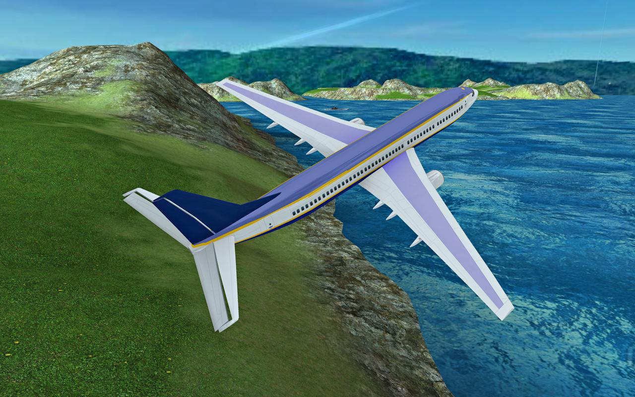 Fly Plane Flight 3D Airplane Simulator截图1