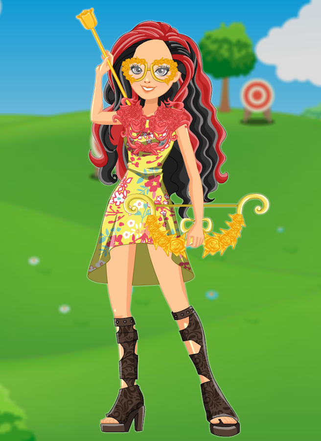 Dress up Archery Ever After Girls Avatar Maker截图5