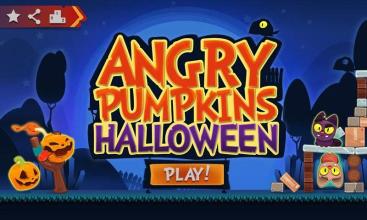 Angry Pumpkins Halloween截图5