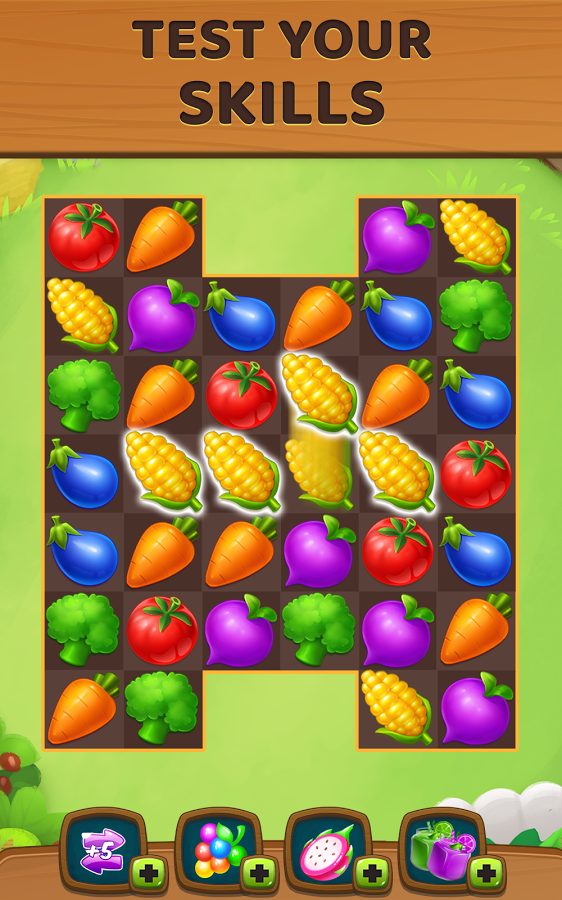 Pocket Farm - Match 3 Puzzle截图2