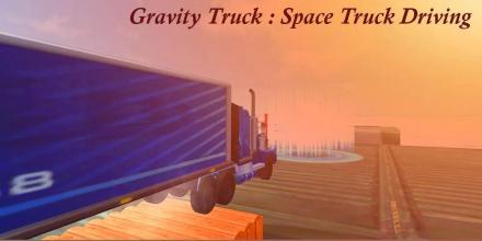 Gravity Truck Space Truck Driving截图1