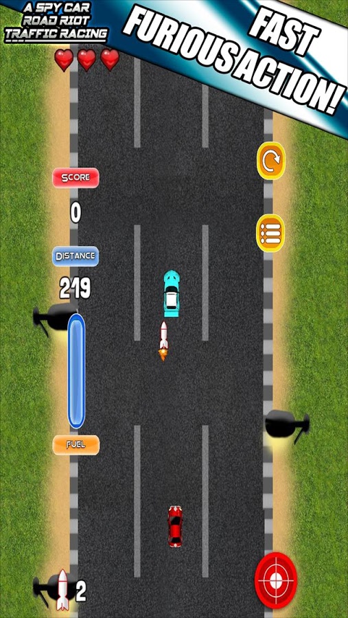 Spy Car Road Riot Traffic Race截图3