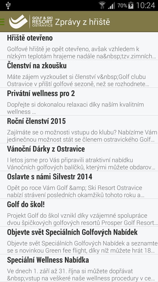 Golf resort Ostravice截图3