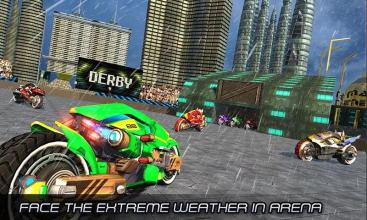 Bike Racing Futuristic Demolition Derby截图2